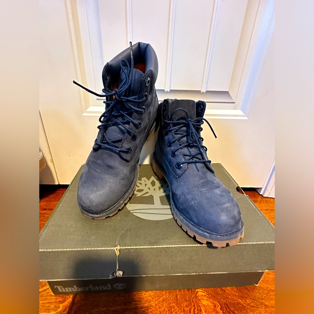 Dark Blue Timberland
